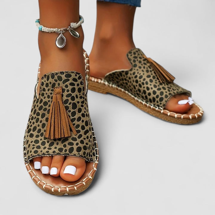 Mira™ | Leena - Bekväma och Platta Ortopediska Sandaler