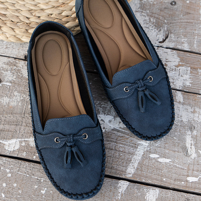 Mira™ | Ingrid - Ortopediska Vintage Loafers
