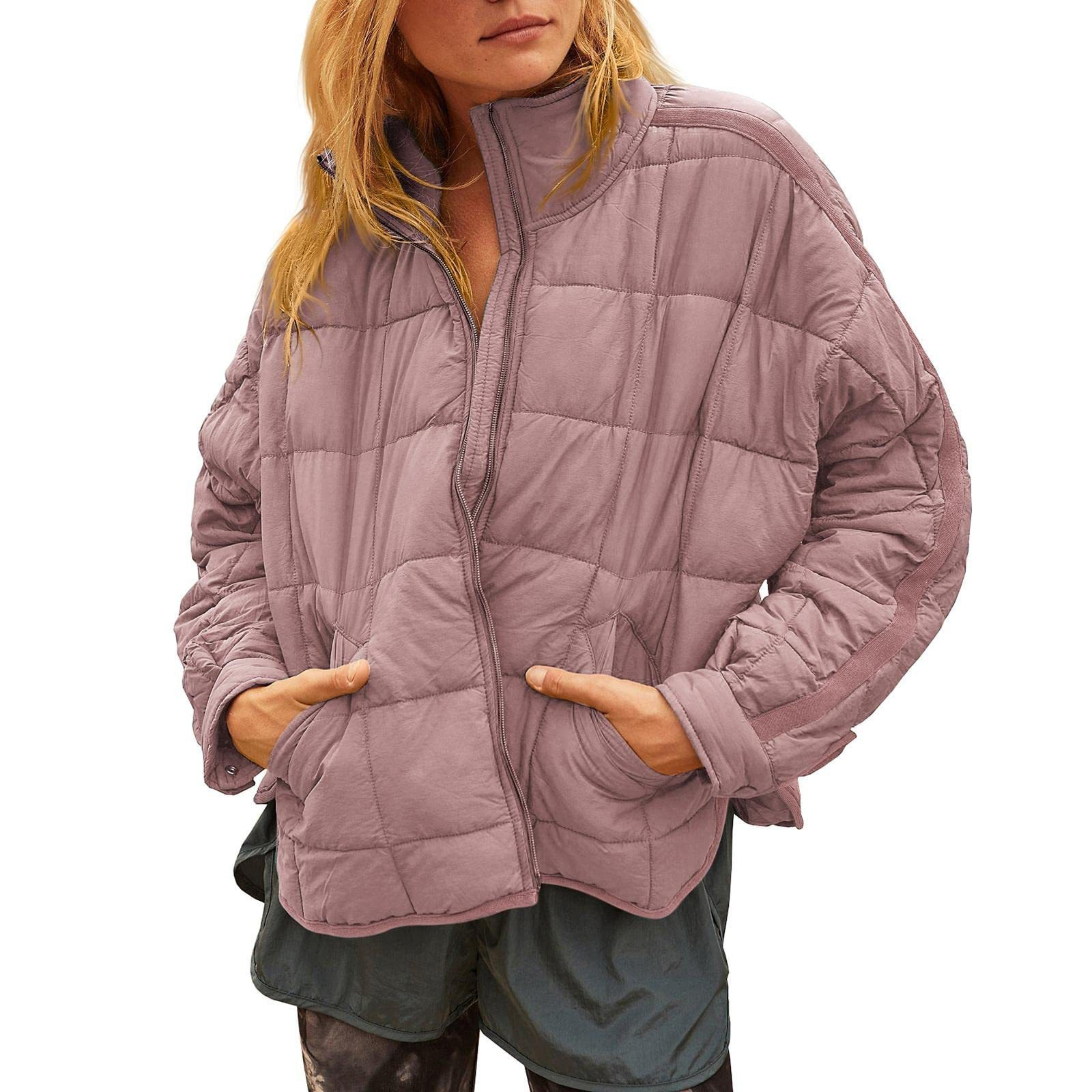Mira™ - Lättvikts kompakt zip-puffjacka