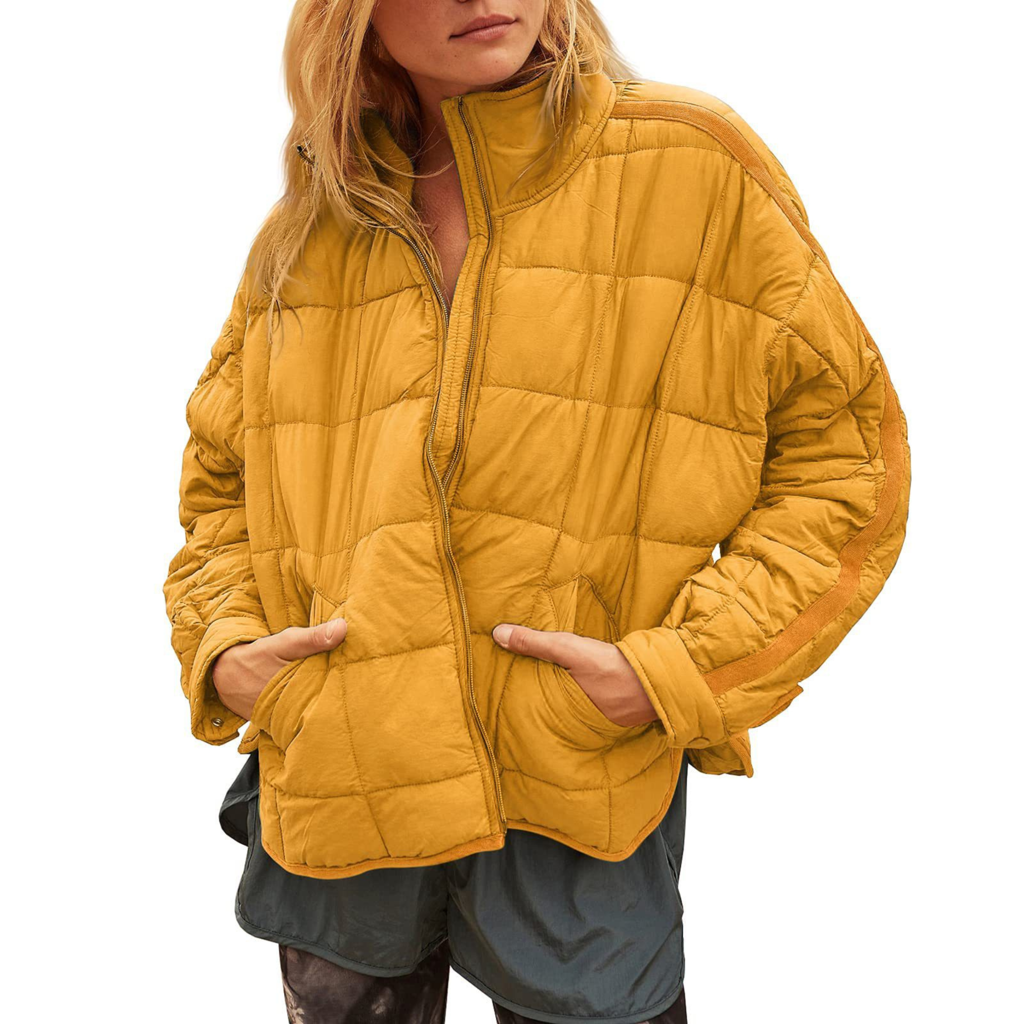 Mira™ - Lättvikts kompakt zip-puffjacka
