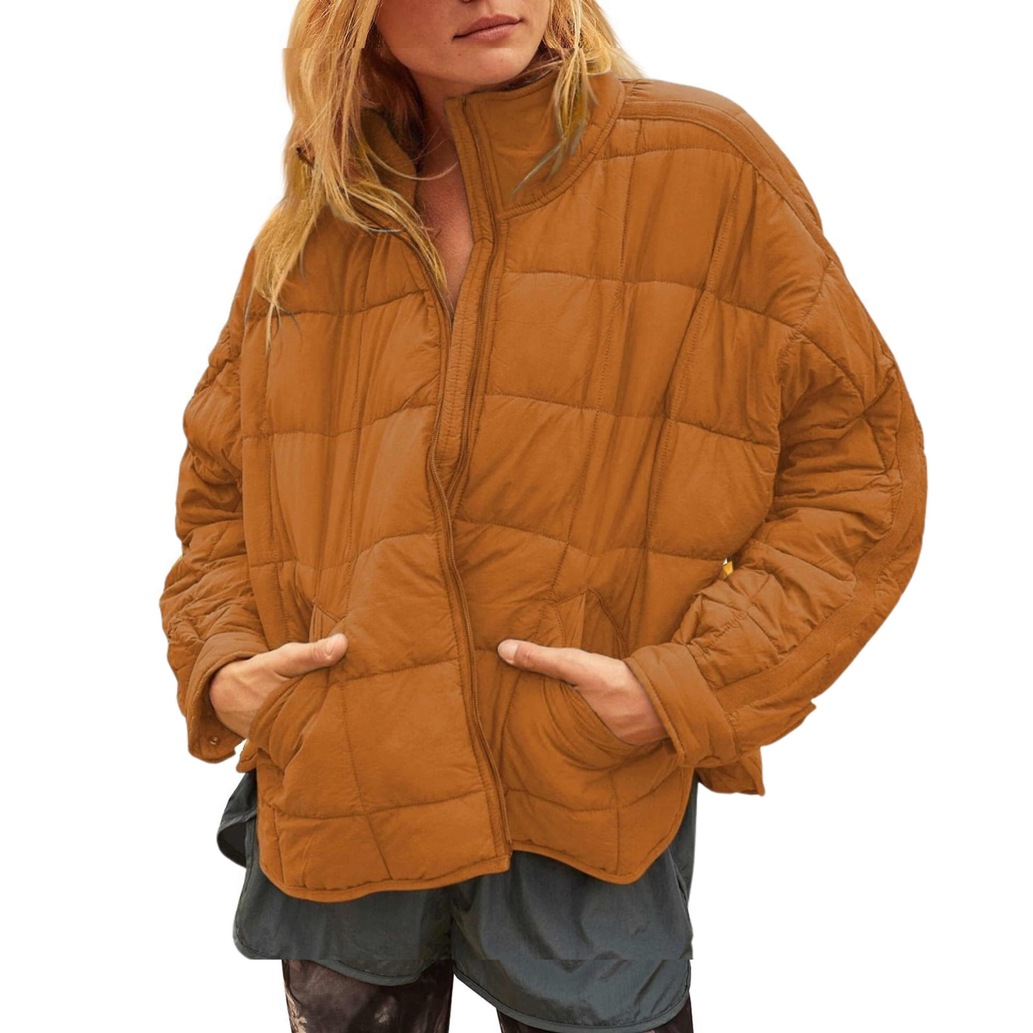 Mira™ - Lättvikts kompakt zip-puffjacka