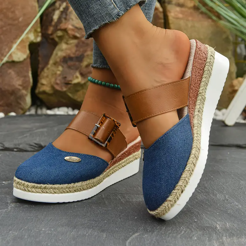 Mira™ | Antonia - Ortopediska Sandaler med Platå, Ventilerande och Avslappnade