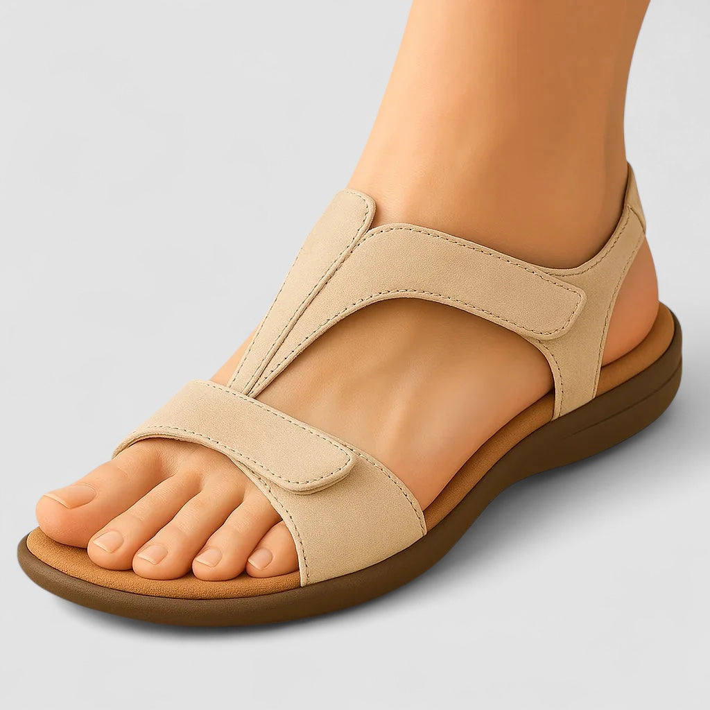 Mira™ | Richmond sandal med komfortabel kilklack