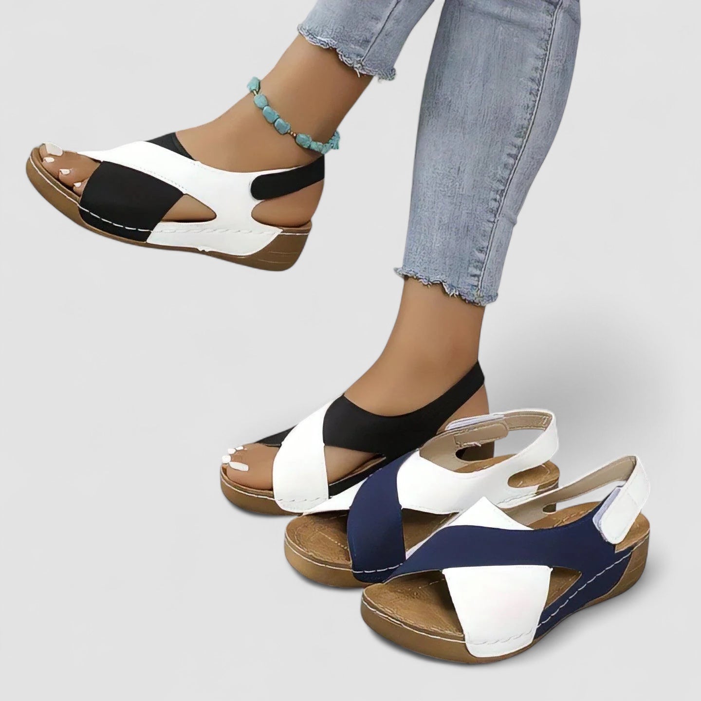 Mira™ | Lena - Bekväma sandaler