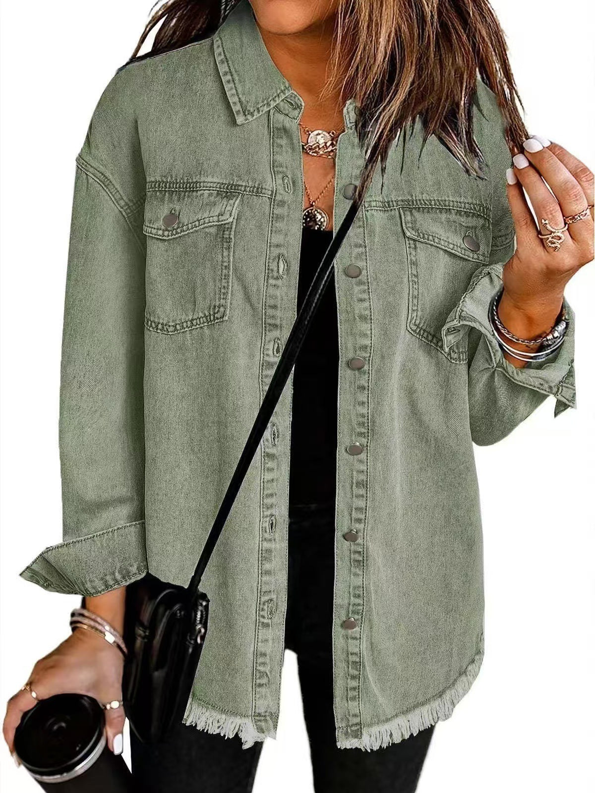 Mira™ - Klassisk Denimjacka för Alla Dagar