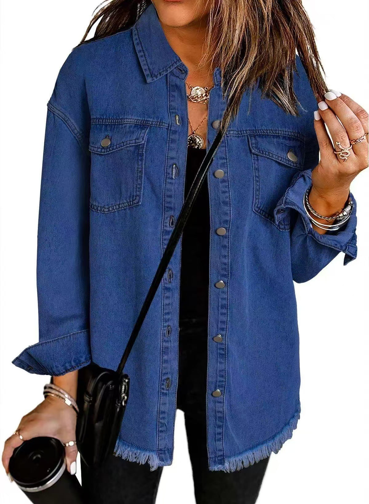 Mira™ - Klassisk Denimjacka för Alla Dagar