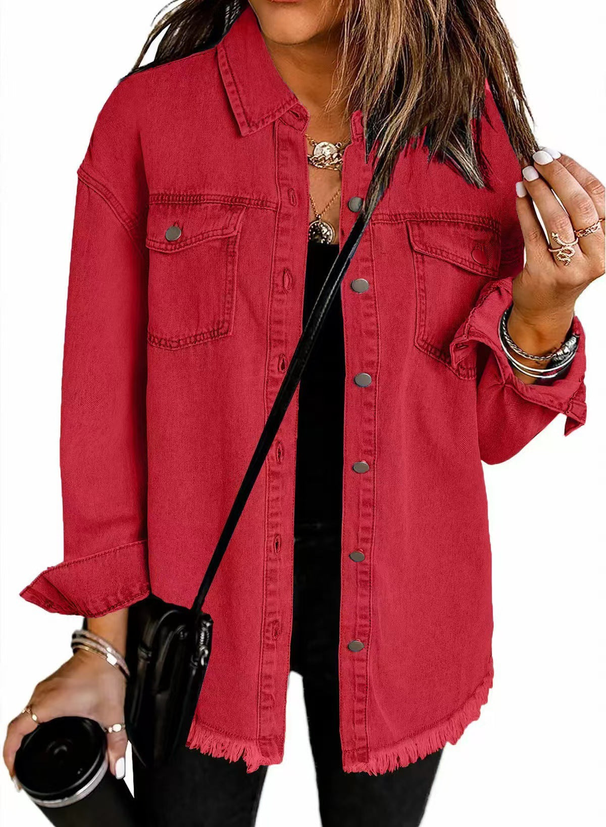 Mira™ - Klassisk Denimjacka för Alla Dagar