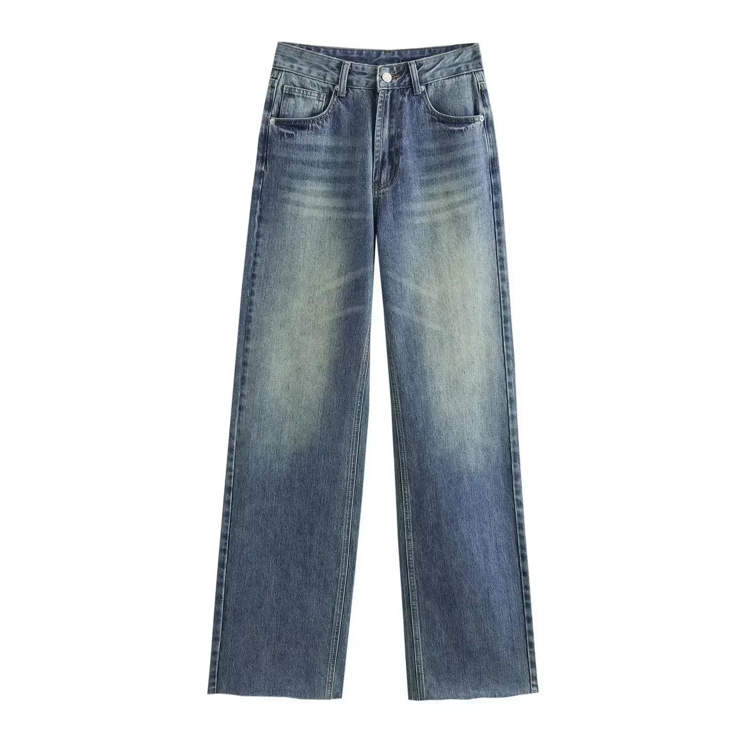 Mira™ | Jean Large Effet Usé