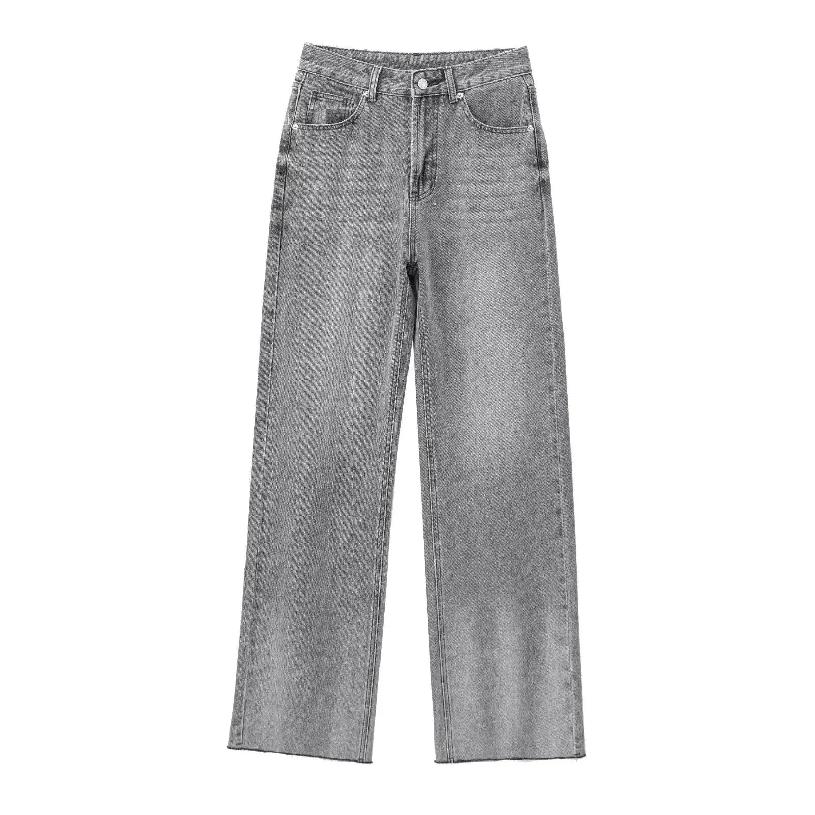 Mira™ | Grå Utställd Jeans