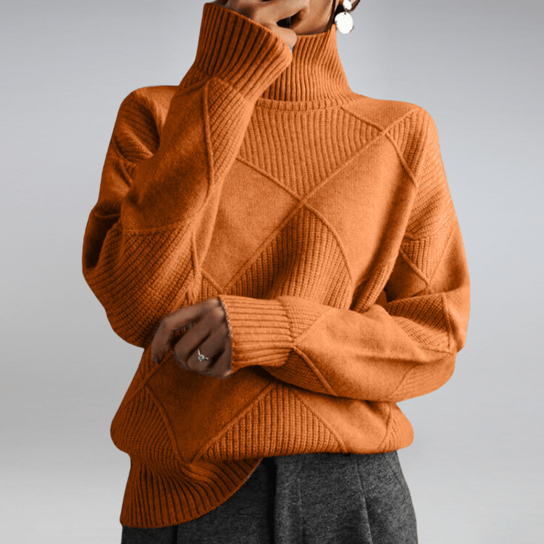 Mira™ - Mjuk Turtleneck Tröja
