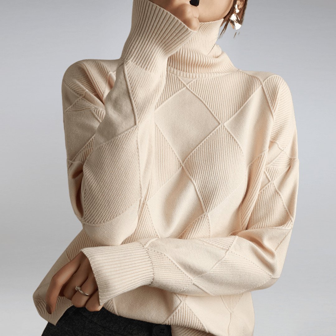 Mira™ - Mjuk Turtleneck Tröja