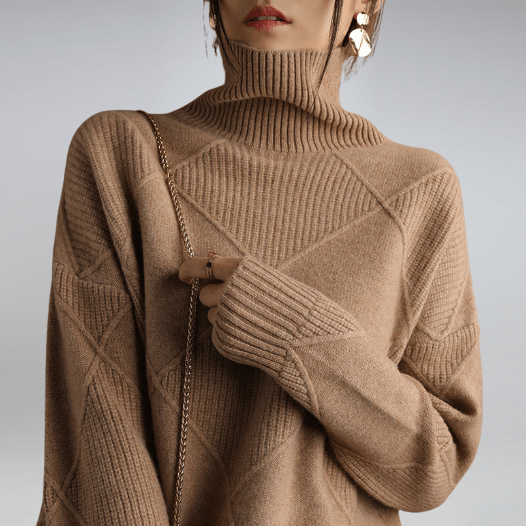 Mira™ - Mjuk Turtleneck Tröja
