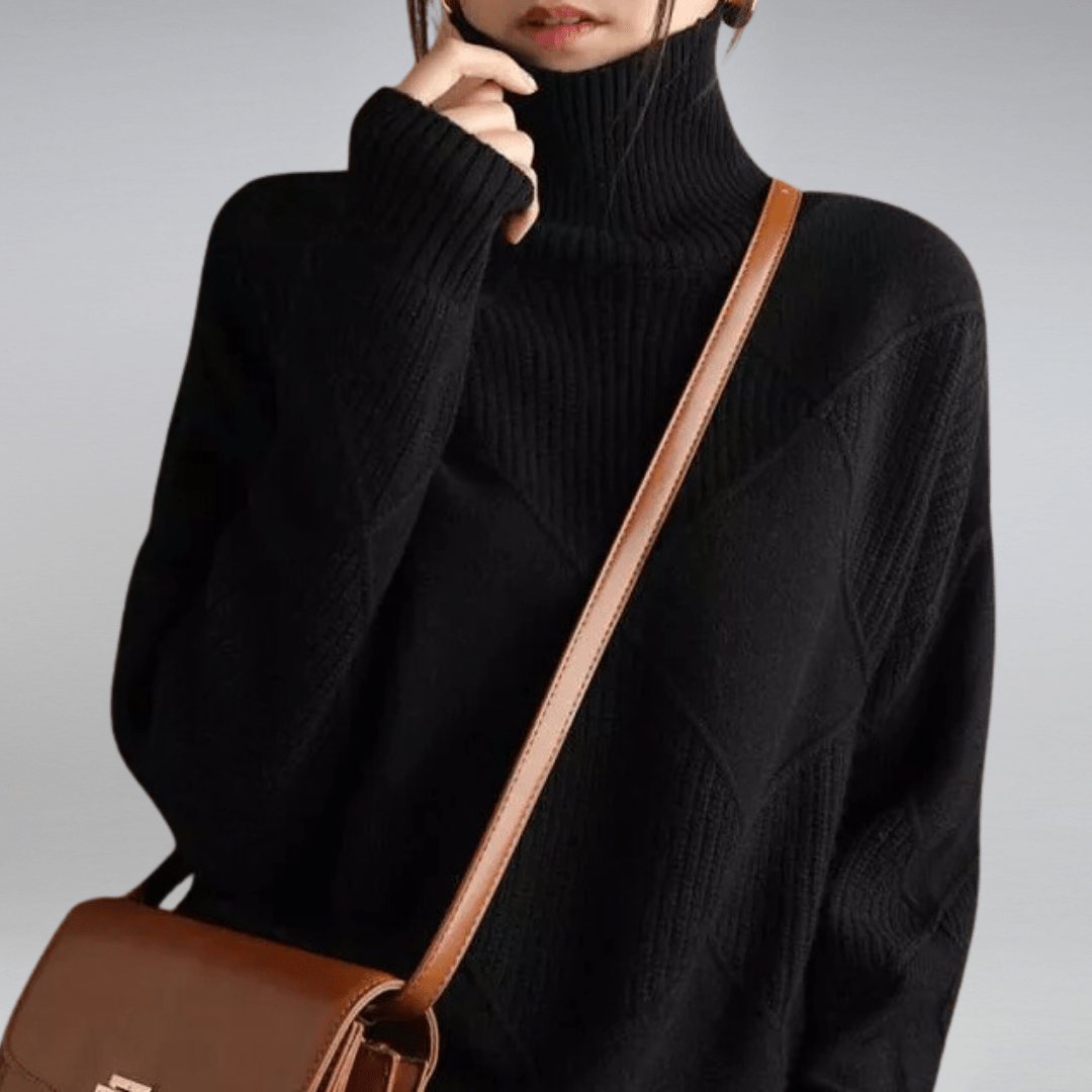 Mira™ - Mjuk Turtleneck Tröja