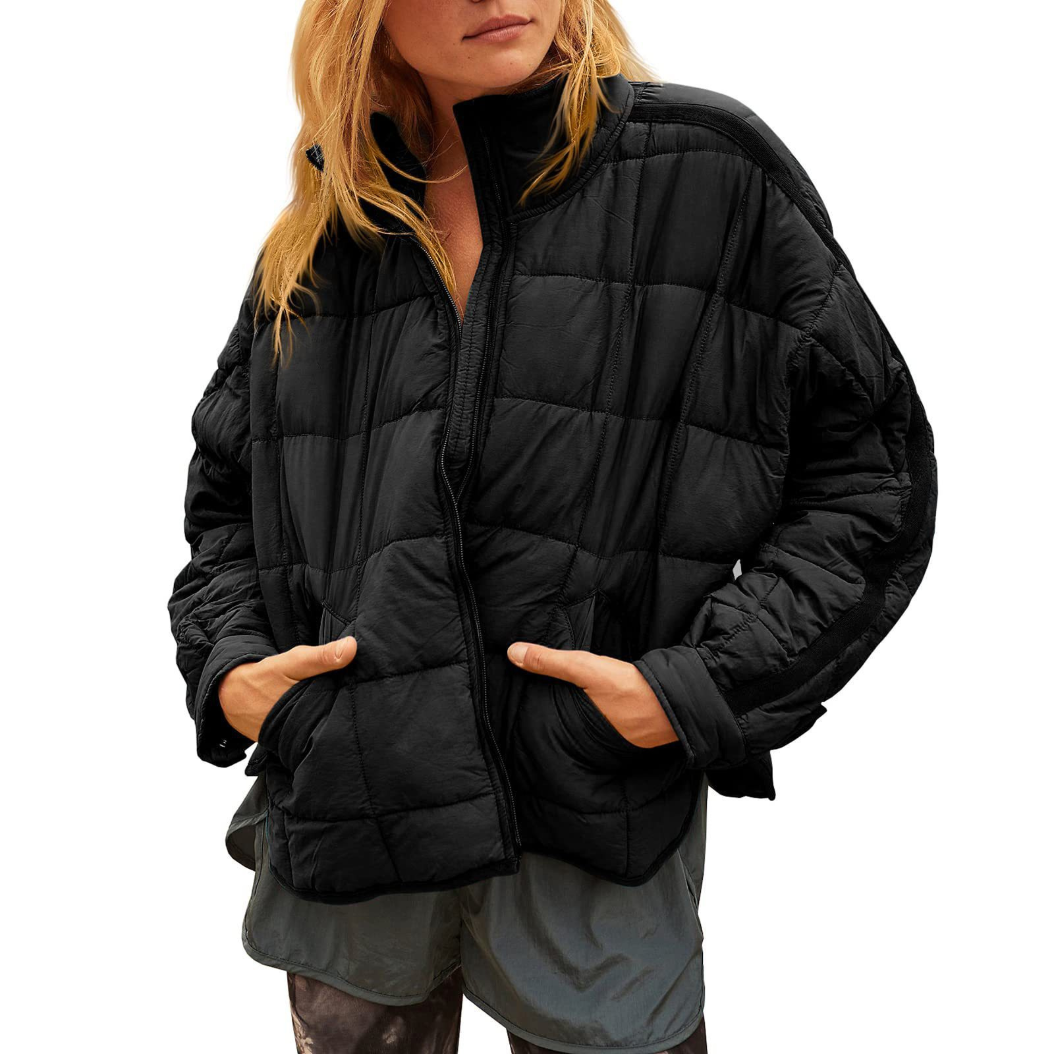 Mira™ - Lättvikts kompakt zip-puffjacka