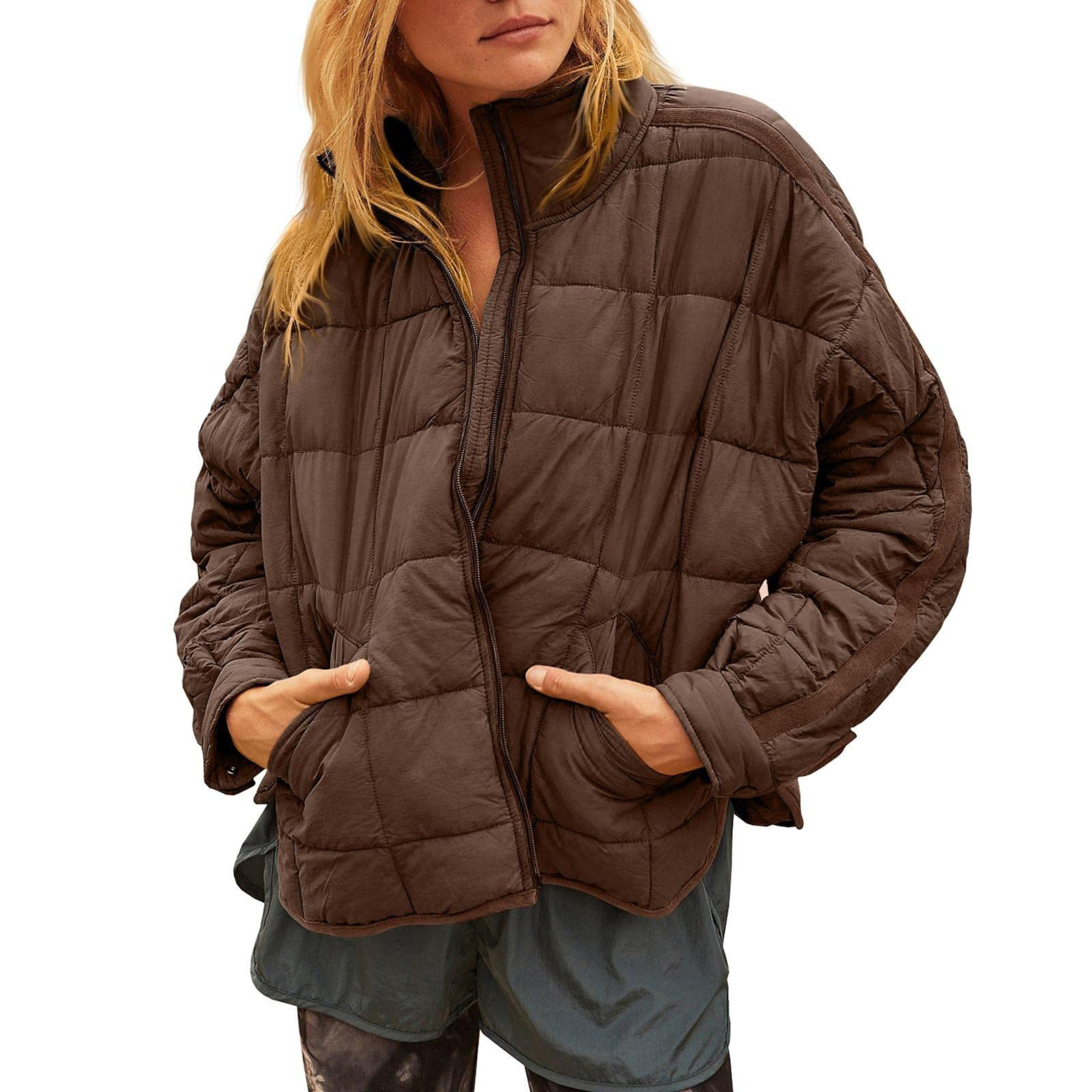 Mira™ - Lättvikts kompakt zip-puffjacka
