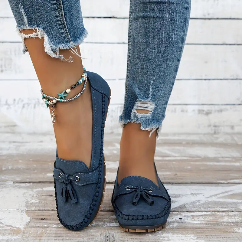 Mira™ | Ingrid - Ortopediska Vintage Loafers