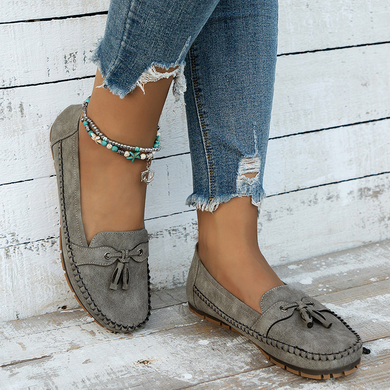 Mira™ | Ingrid - Ortopediska Vintage Loafers
