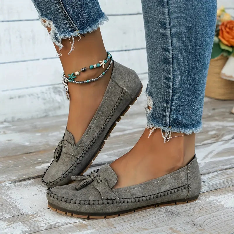 Mira™ | Ingrid - Ortopediska Vintage Loafers