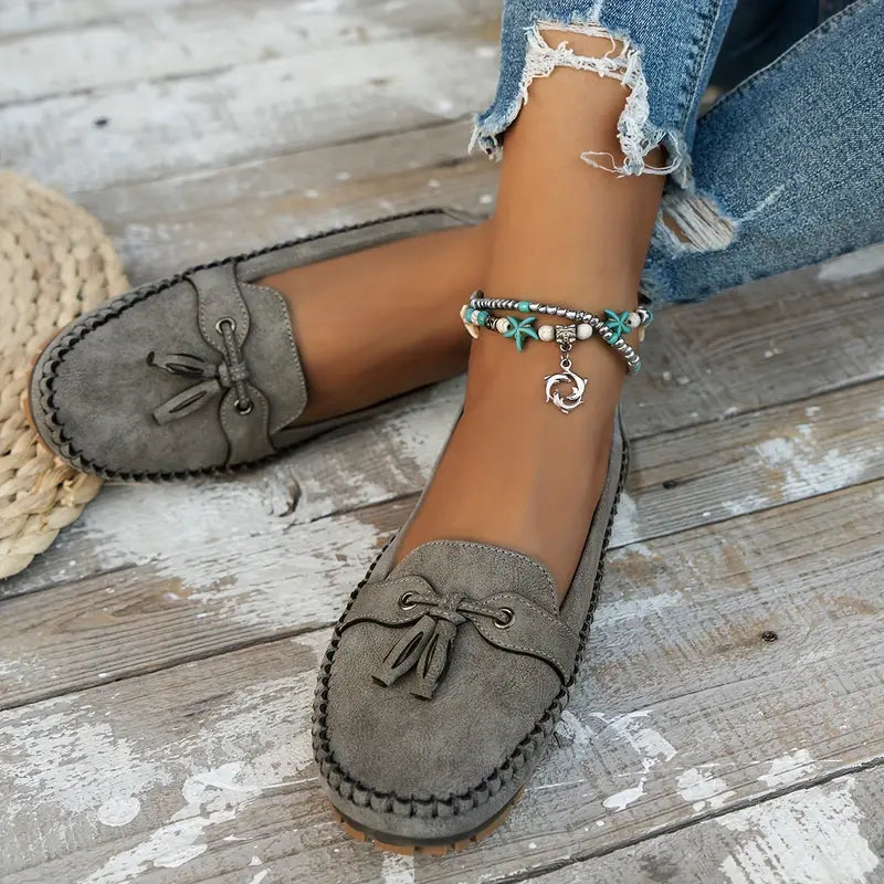Mira™ | Ingrid - Ortopediska Vintage Loafers