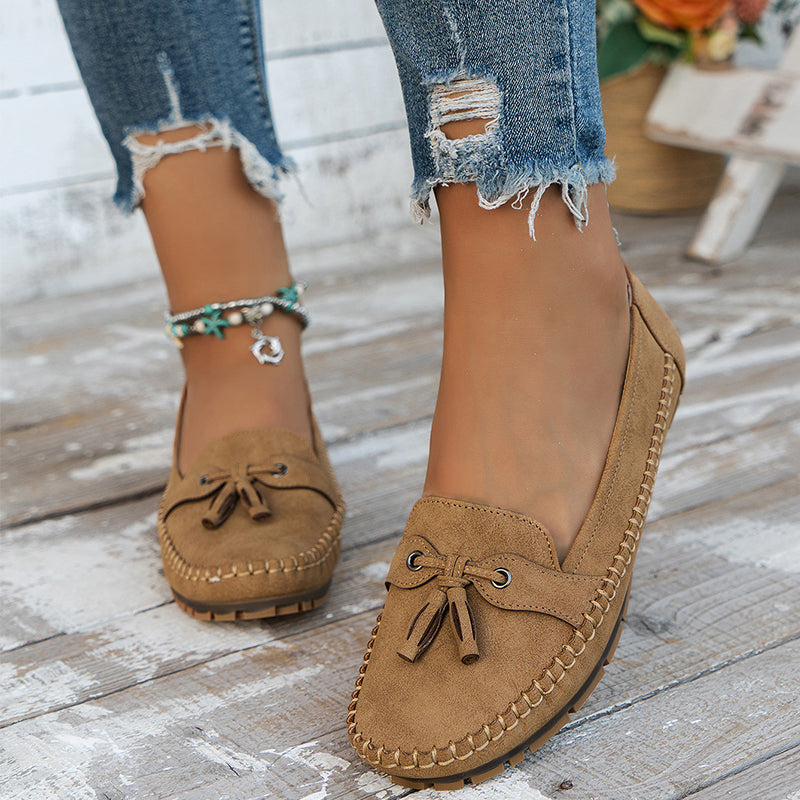 Mira™ | Ingrid - Ortopediska Vintage Loafers