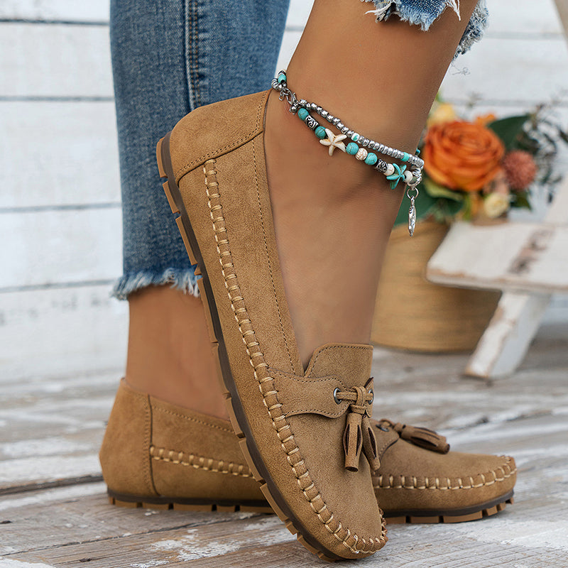 Mira™ | Ingrid - Ortopediska Vintage Loafers