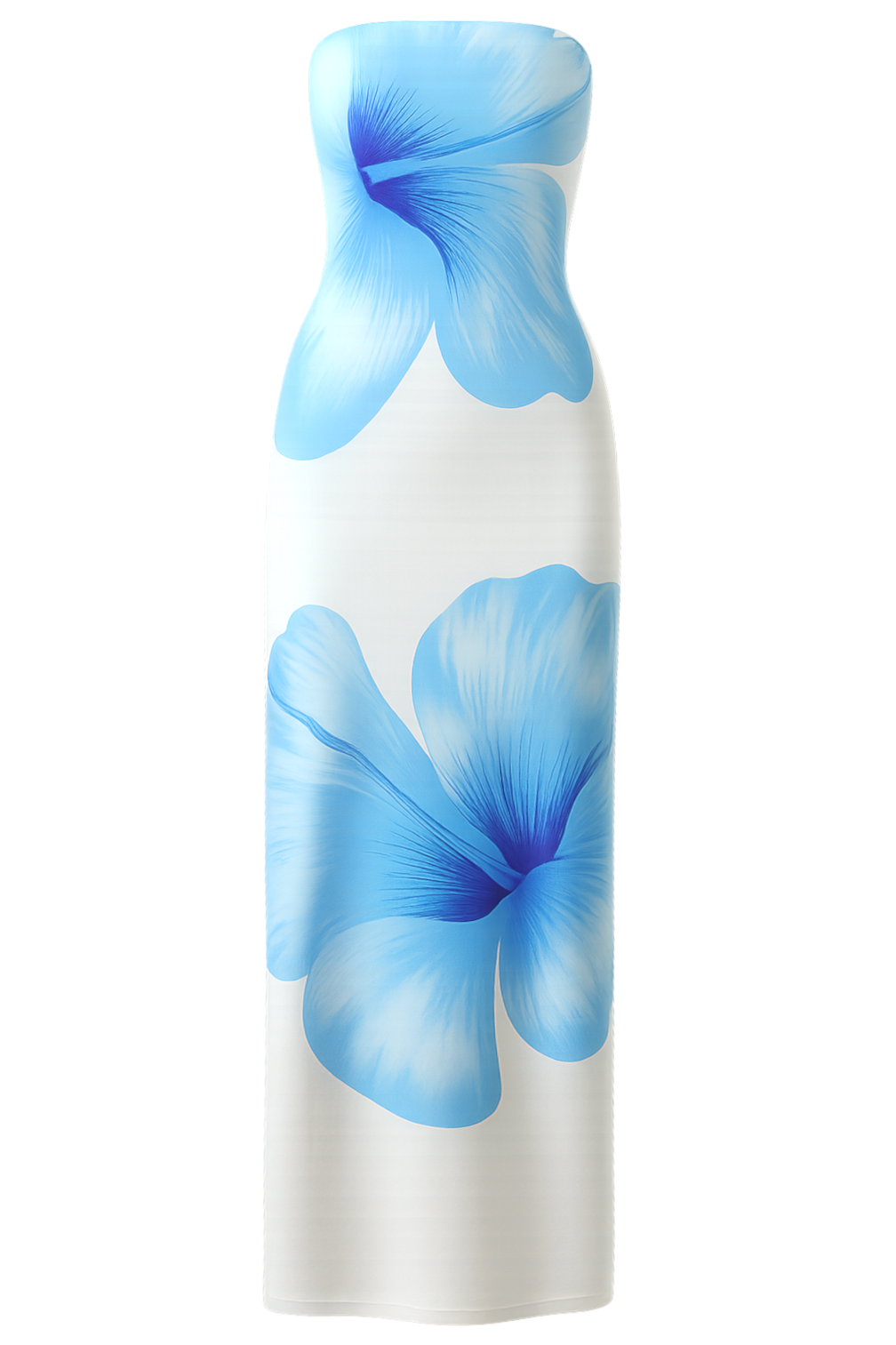 Mira™ - Blå Amara Klänning