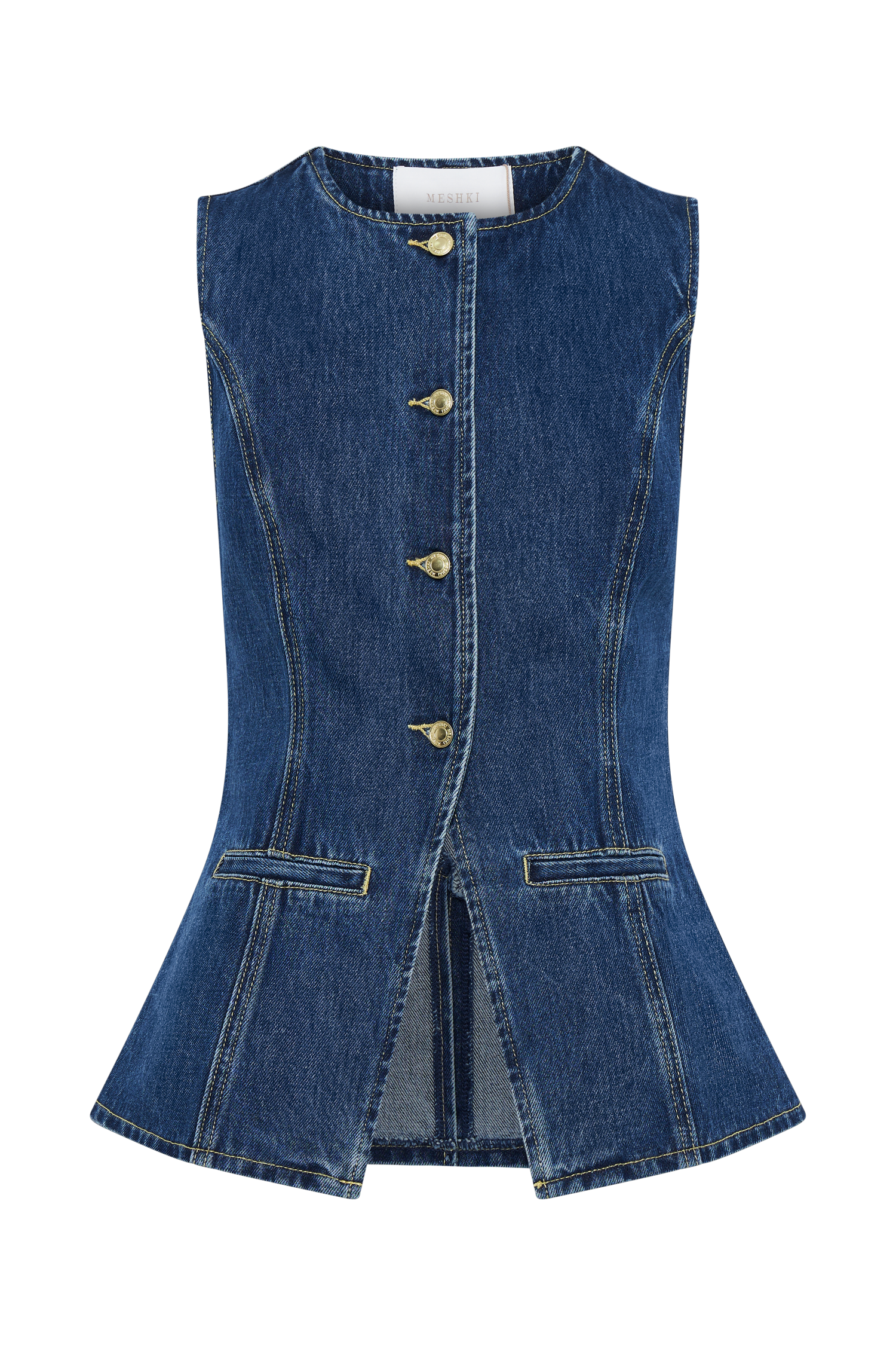 Mira™ | Trendigt denimset med knappar
