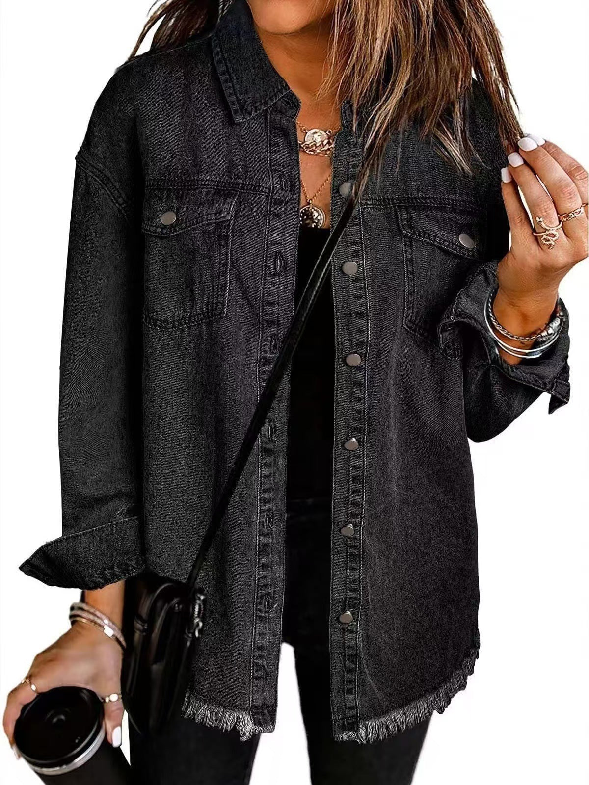 Mira™ - Klassisk Denimjacka för Alla Dagar