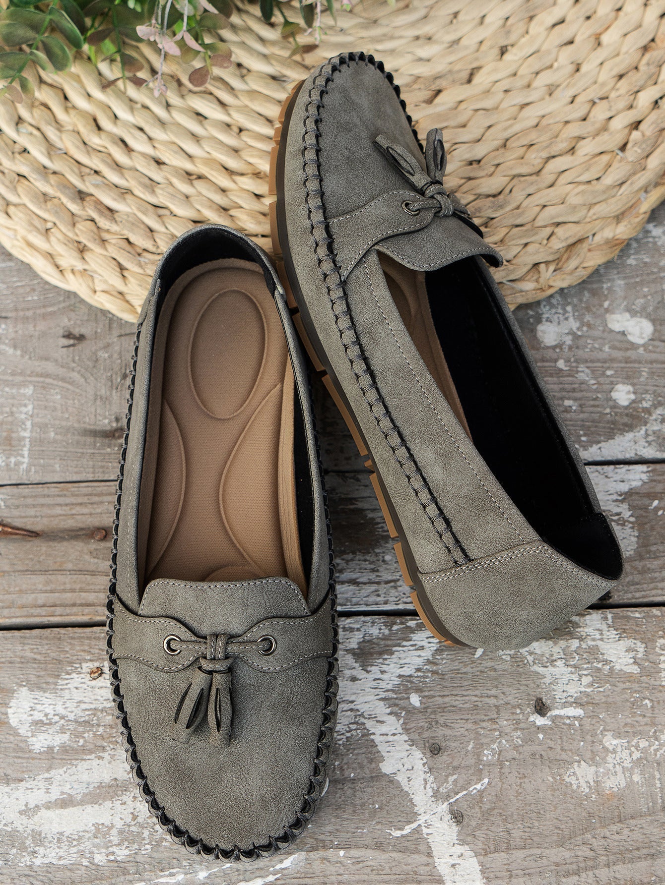 Mira™ | Ingrid - Ortopediska Vintage Loafers
