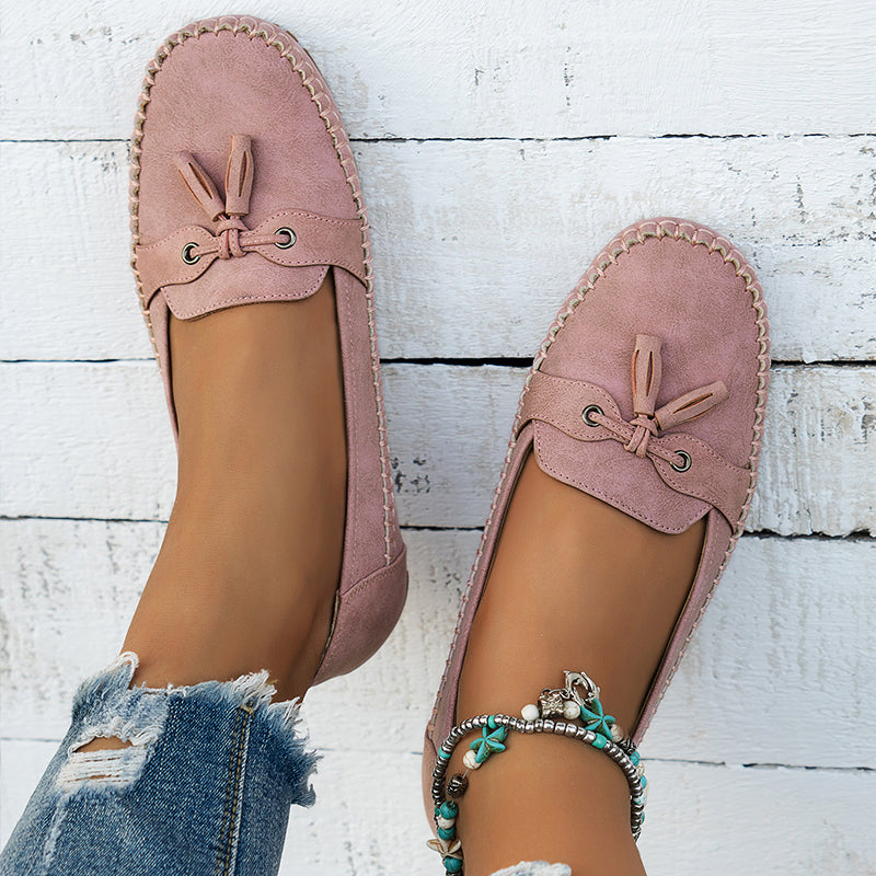 Mira™ | Ingrid - Ortopediska Vintage Loafers
